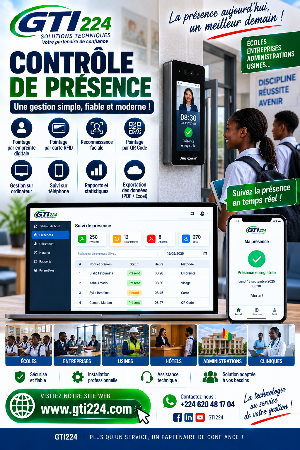 Installation d’un système de contrôle d’accès