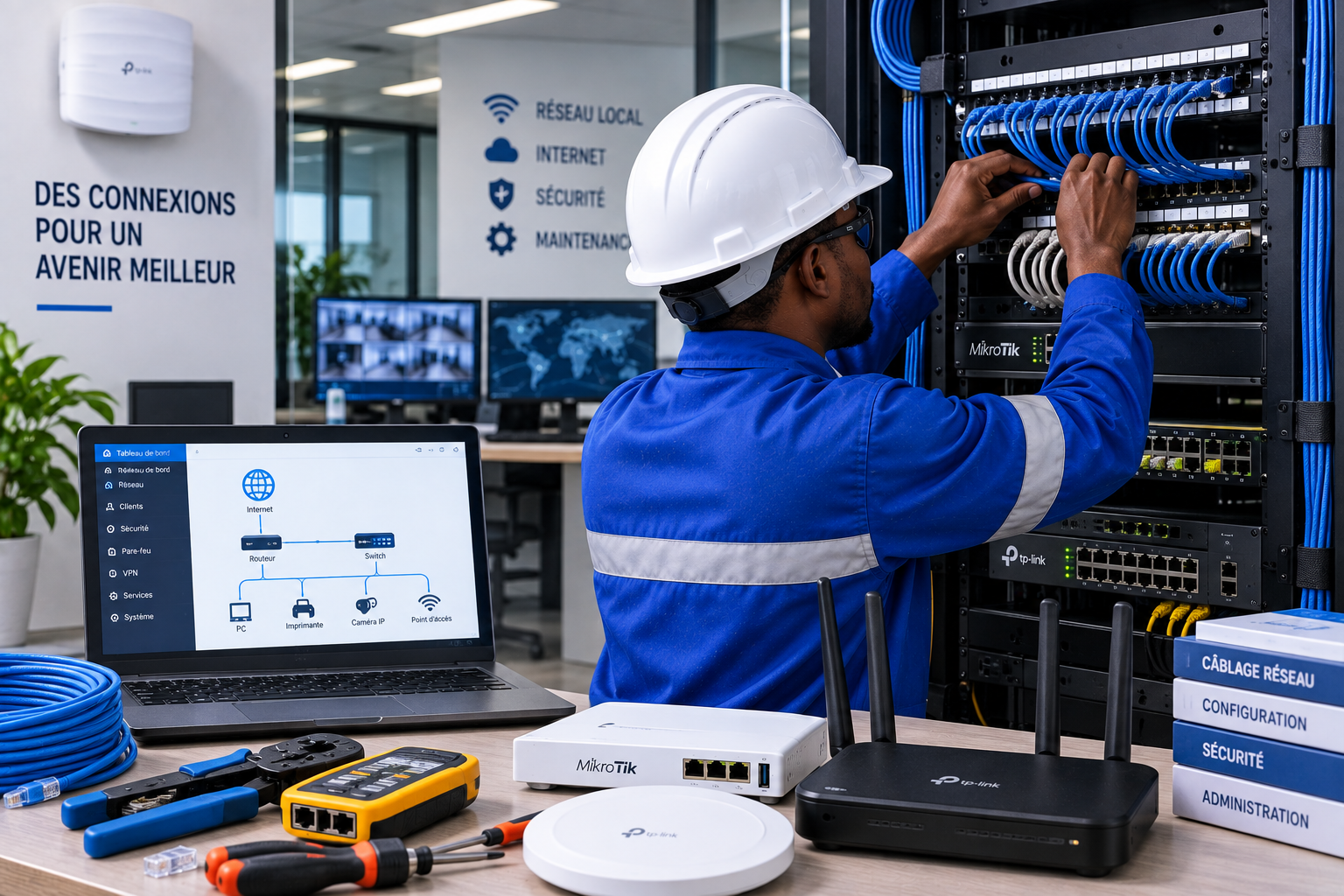 Service réseaux informatiques